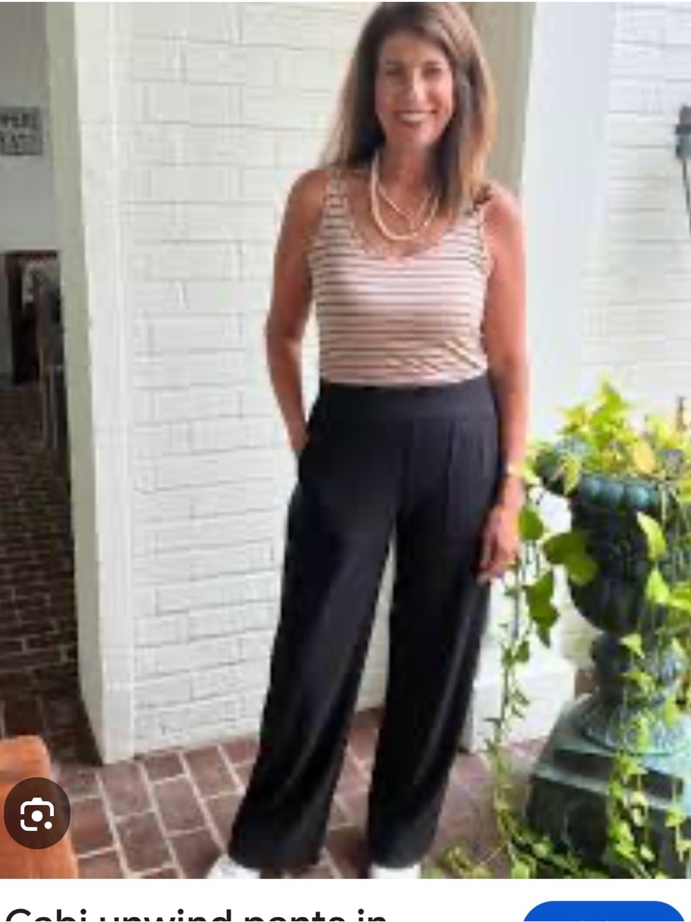 Cabi Unwind pants Black Wide-Leg Women’s Pants - Casual Pants